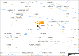 map of Houme