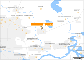 map of Houmont Park