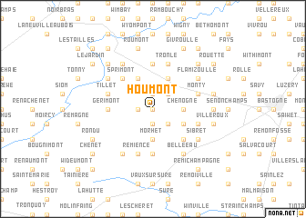 map of Houmont