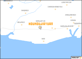 map of Houmoujiayuan