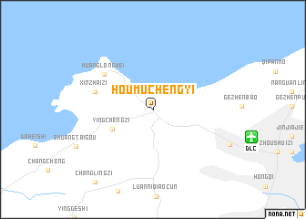 map of Houmuchengyi
