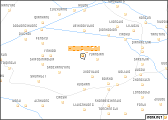 map of Houpingdi