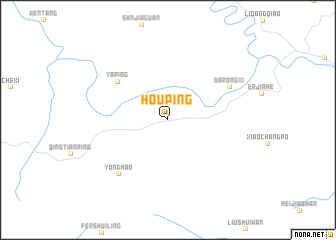 map of Houping