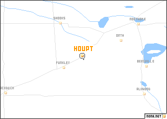 map of Houpt