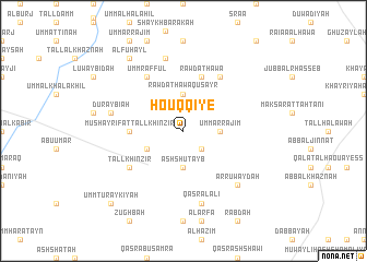 map of Houqqîyé