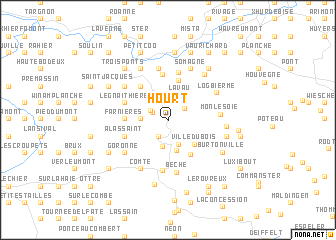 map of Hourt