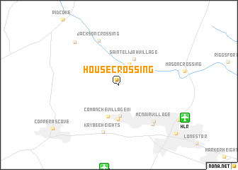 map of House Crossing