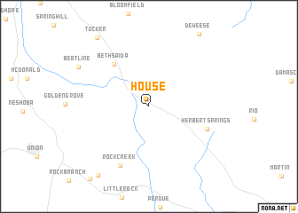 map of House