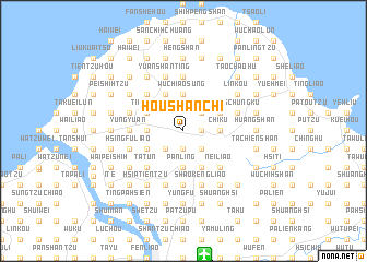 map of Hou-shan-ch\