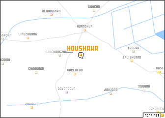 map of Houshawa