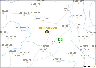 map of Houshayu