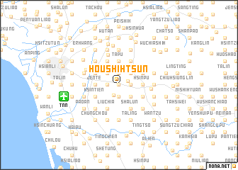 map of Hou-shih-ts\