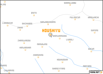 map of Houshiyu