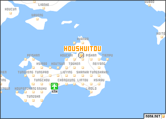 map of Hou-shui-t\