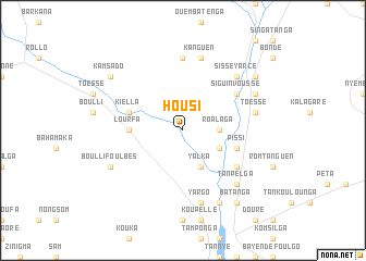 map of Housi