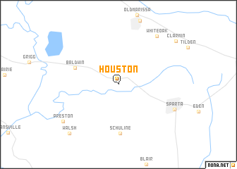 map of Houston