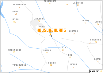 map of Housunzhuang