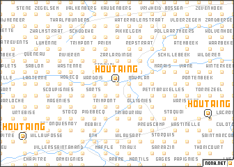 map of Houtaing