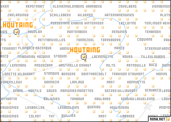 map of Houtaing