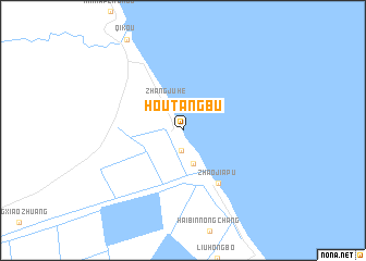 map of Houtangbu