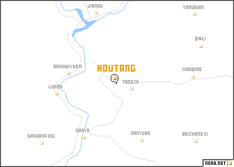 map of Houtang