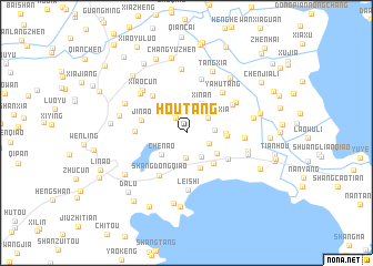 map of Houtang