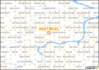 map of Houtbriel