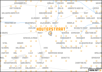 map of Houterstraat