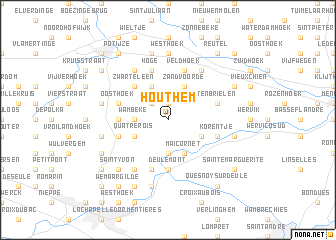 map of Houthem