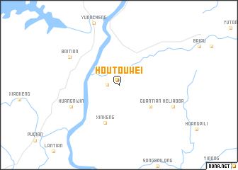 map of Houtouwei