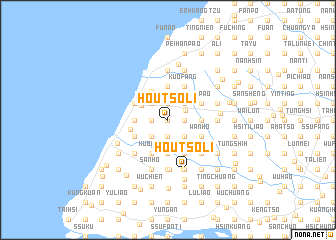 map of Hou-ts\