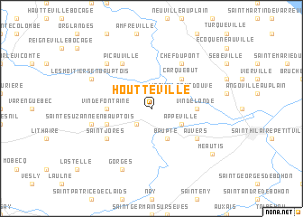 map of Houtteville