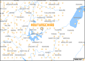 map of Hou-tung-chiao