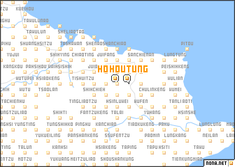 map of Hou-tung