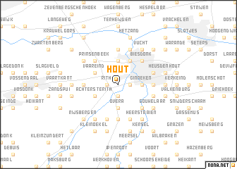 map of Hout