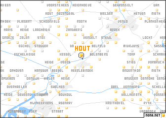 map of Hout