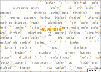 map of Houverath