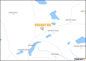 map of Houwayao