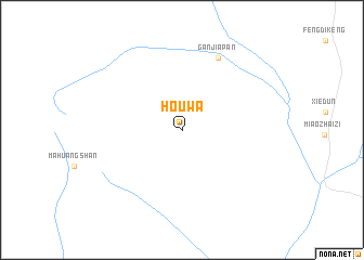 map of Houwa