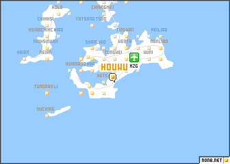 map of Hou-wu