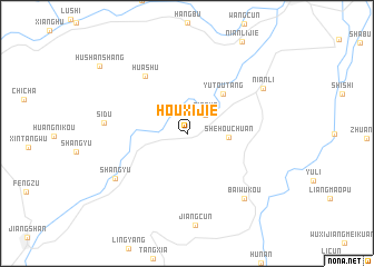 map of Houxijie