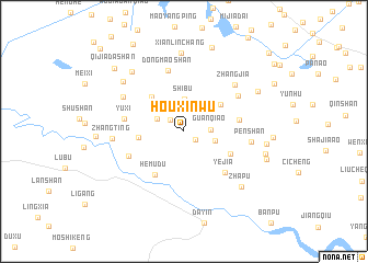 map of Houxinwu