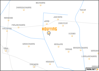 map of Houying