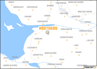 map of Houyugou