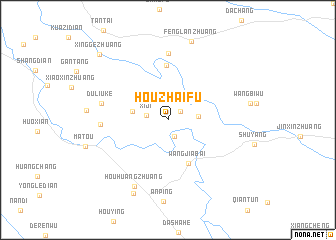 map of Houzhaifu