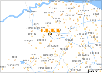 map of Houzheng