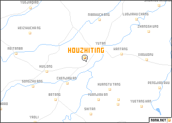 map of Houzhiting