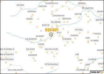 map of Hovari