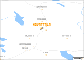 map of Hovattala