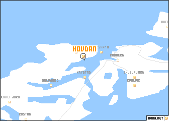map of Hovdan